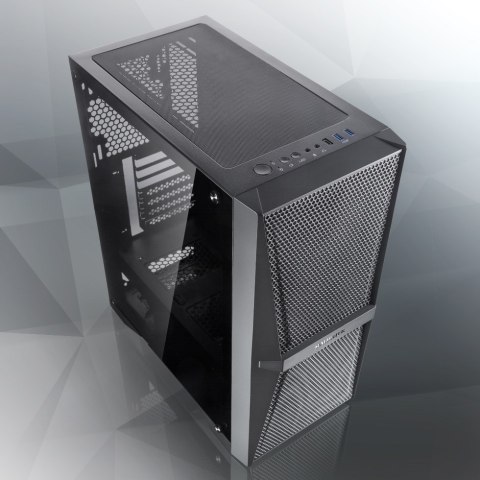 RAIJINTEK SILENOS MS Midi Tower Czarny