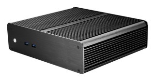 Akasa Euler T Plus Thin Mini-ITX Case - czarny