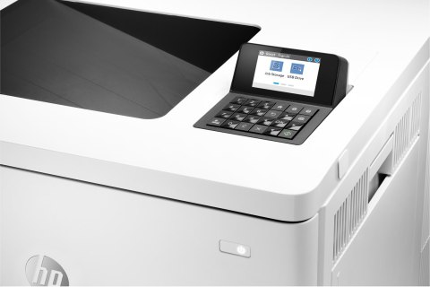 HP Color LaserJet Enterprise Drukarka M554dn, Drukowanie, Drukowanie za pośrednictwem portu USB z przodu urządzenia; Drukowanie 