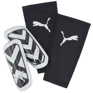 Ochraniacze piłkarskie Puma Ultra Flex Sleeve czarno-białe 030871 03 L