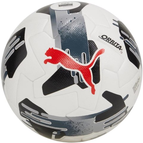 Piłka nożna Puma Orbita 1 TB FIFA Quality Pro biało-szara 84322 02 5 Piłka nożna Puma Orbita 1 TB FIFA Quality Pro biało-szara 84322 02 5