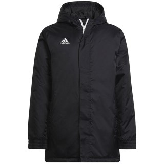 Kurtka dla dzieci adidas Entrada 22 Stadium czarna H57569 128cm