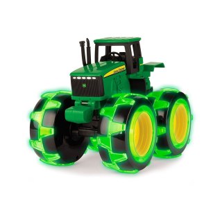 TOMY John Deere traktor Monster świecące opony 46434