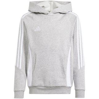 Bluza dla dzieci adidas Tiro 24 Hooded Sweat szara IR7505 140cm