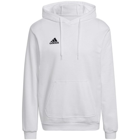 Bluza męska adidas Entrada 22 Hoody biała HG6302 S Bluza męska adidas Entrada 22 Hoody biała HG6302 S