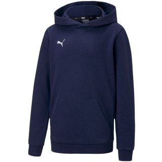 Bluza dla dzieci Puma teamGOAL 23 Casuals Hoody Jr granatowa 656711 06 152