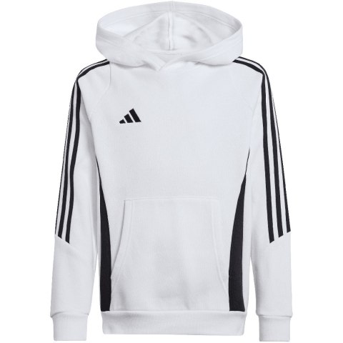 Bluza dla dzieci adidas Tiro 24 Hooded Sweat biała IR7506 128cm