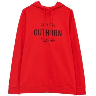 Bluza męska Outhorn czerwona HOL21 BLM602 62S M