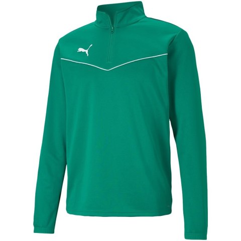 Bluza męska Puma teamRISE 1 4 Zip Top Pepper Gre zielona 657394 05 S