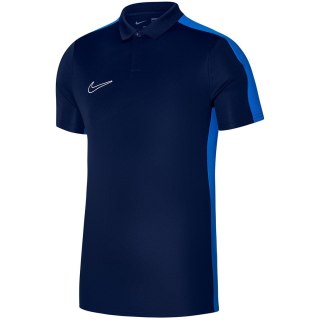 Koszulka męska Nike DF Academy 23 SS Polo granatowa DR1346 451 L