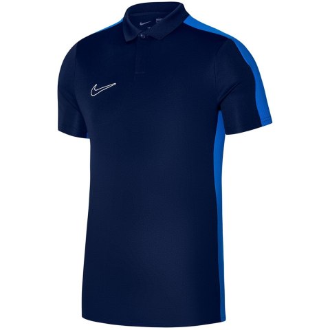 Koszulka męska Nike DF Academy 23 SS Polo granatowa DR1346 451 M