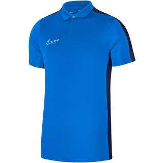 Koszulka męska Nike DF Academy 23 SS Polo niebieska DR1346 463 M