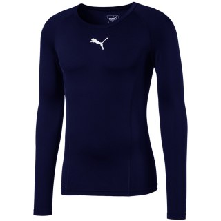 Koszulka męska Puma LIGA Baselayer LS granatowa 655920 20 2XL