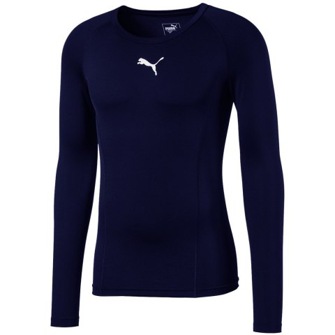 Koszulka męska Puma LIGA Baselayer LS granatowa 655920 20 L