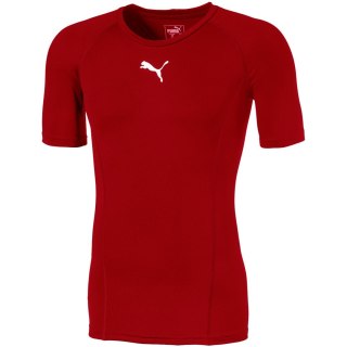 Koszulka męska Puma LIGA Baselayer SS czerwona 655918 01 L