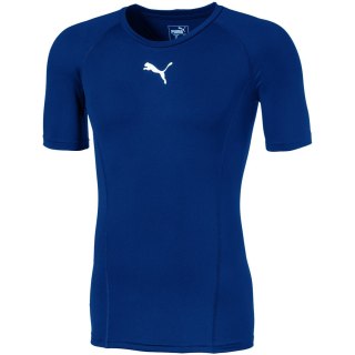 Koszulka męska Puma LIGA Baselayer SS niebieska 655918 02 S