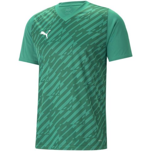 Koszulka męska Puma teamULTIMATE zielona 705371 05 L