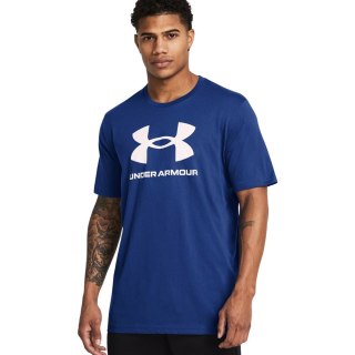 Koszulka męska Under Armour Sportstyle Logo ciemnoniebieska 1382911 432 L