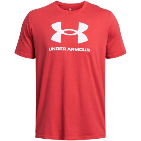 Koszulka męska Under Armour Sportstyle Logo czerwona 1382911 814 L