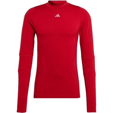 Koszulka męska adidas Techfit COLD.RDY Long Sleeve czerwona HP0572 M