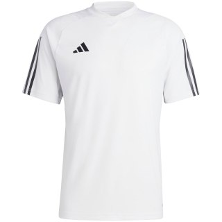 Koszulka męska adidas Tiro 23 Competition Jersey biało-czarna IC4565 L