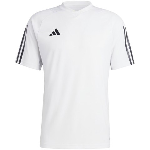 Koszulka męska adidas Tiro 23 Competition Jersey biało-czarna IC4565 XL