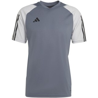 Koszulka męska adidas Tiro 23 Competition Jersey szara HP1906 L