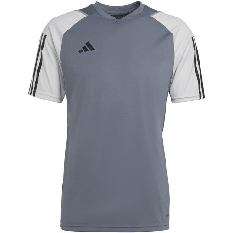 Koszulka męska adidas Tiro 23 Competition Jersey szara HP1906 M