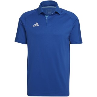 Koszulka męska adidas Tiro 23 Competition Polo niebieska HU1342 M