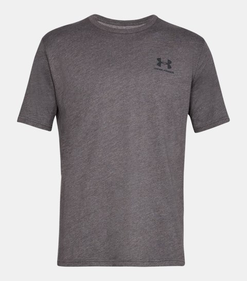 Under Armour Sportstyle Left Chest Koszulka Wycięcie pod szyją Krótki rękaw Bawełna, Poliester