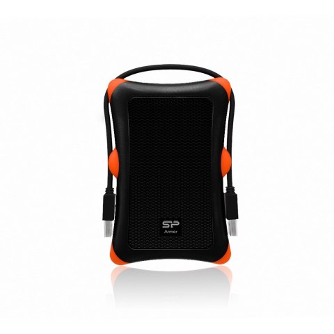 Dysk zewnętrzny Silicon Power Armor A30 1TB 2.5" USB 3.2 5400 obr/min Orange-Black (SP010TBPHDA30S3K)