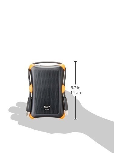 Dysk zewnętrzny Silicon Power Armor A30 1TB 2.5" USB 3.2 5400 obr/min Orange-Black (SP010TBPHDA30S3K)