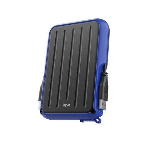 Dysk zewnętrzny Silicon Power Armor A66 2TB 2,5" USB 3.2 IPX4 Blue