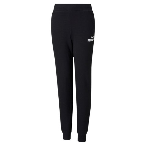 Spodnie dla dzieci Puma ESS Sweatpants TR czarne 587037 01 128cm