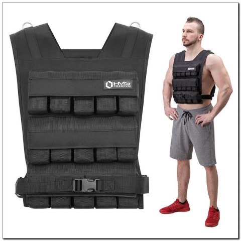 Kamizelka treningowa z obciążeniem 30kg Cordura HMS KTO30