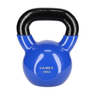 Kettlebell winylowy 10 kg granatowy HMS KNV10