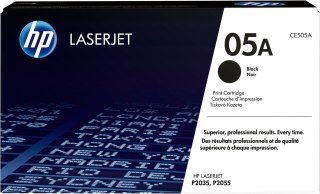 HP 05A oryginalny wkład z czarnym tonerem LaserJet