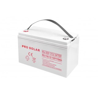 AKUMULATOR VOLT POLSKA DEEP CYCLE VPRO SOLAR 12V 110 Ah VRLA BEZOBSŁUGOWY