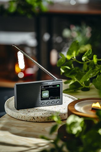 Radio Przenośne - LCD - FM - Bluetooth - Zegar