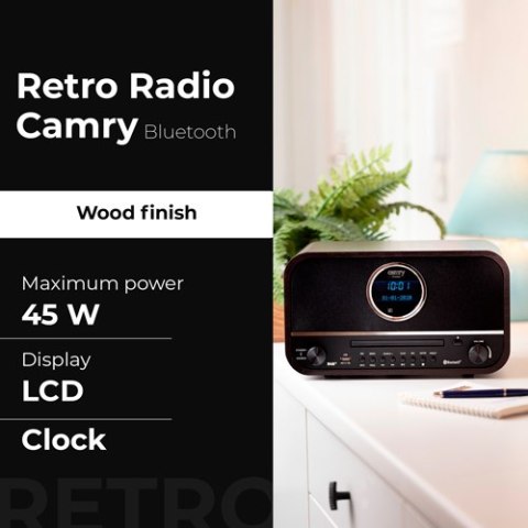 Retro Radio z Bluetooth