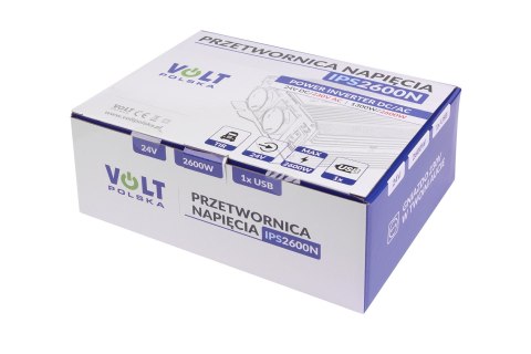 VOLT PRZETWORNICA VOLT POLSKA IPS 1300/2600 24V