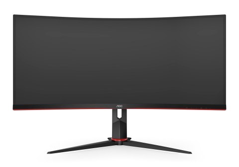 AOC G2 CU34G2X/BK monitor komputerowy 86,4 cm (34") 3440 x 1440 px Quad HD LED Czarny