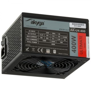 Akyga AK-U4-400 moduł zasilaczy 400 W 20+4 pin ATX ATX Czarny