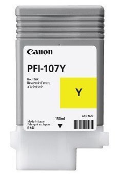 Canon PFI-107Y Oryginalny Żółty 1 szt.