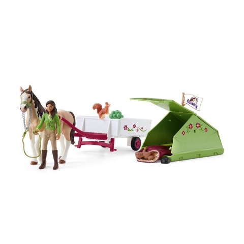 Schleich 42533 Przygoda Sary na kampingu Horse Club