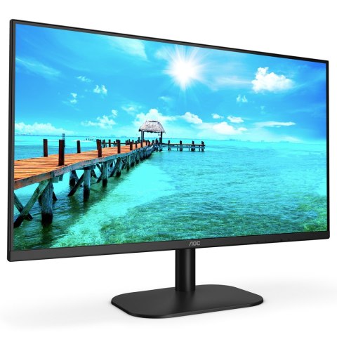 AOC 27B2H monitor komputerowy 68,6 cm (27") 1920 x 1080 px Full HD LED Czarny