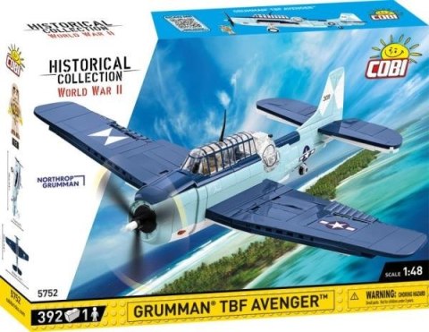 COBI 5752 Historical Collection WWII Grumman TBF Avenger 392 klocki