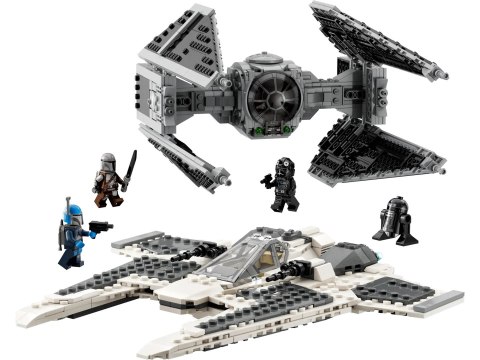 LEGO STAR WARS 75348 MANDALORIAŃSKI MYŚLIWIEC FANG FIGHTER KONTRA TIE INTERCEPTOR