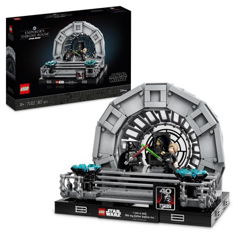 LEGO STAR WARS 75352 DIORAMA: SALA TRONOWA IMPERATORA