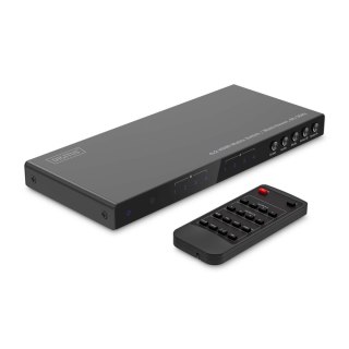 Przełącznik/Matrix DIGITUS HDMI 4/2-porty 4K/30Hz UHD HDCP 1.4 audio z pilotem